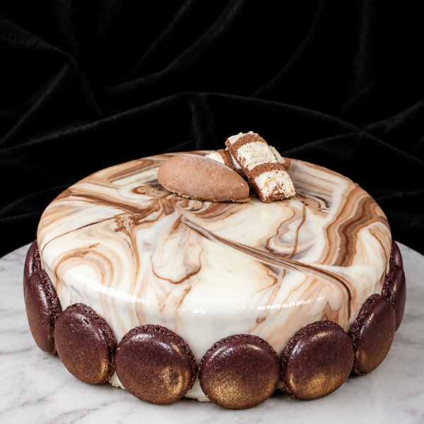 PASTEL DE chocolate crujiente