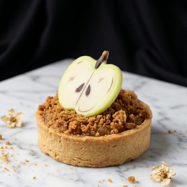 Tartaleta Artesanal de Manzana y Crumble
