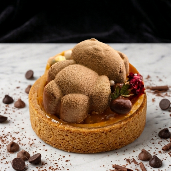 Tartaleta Individual de Chocolate y Autor